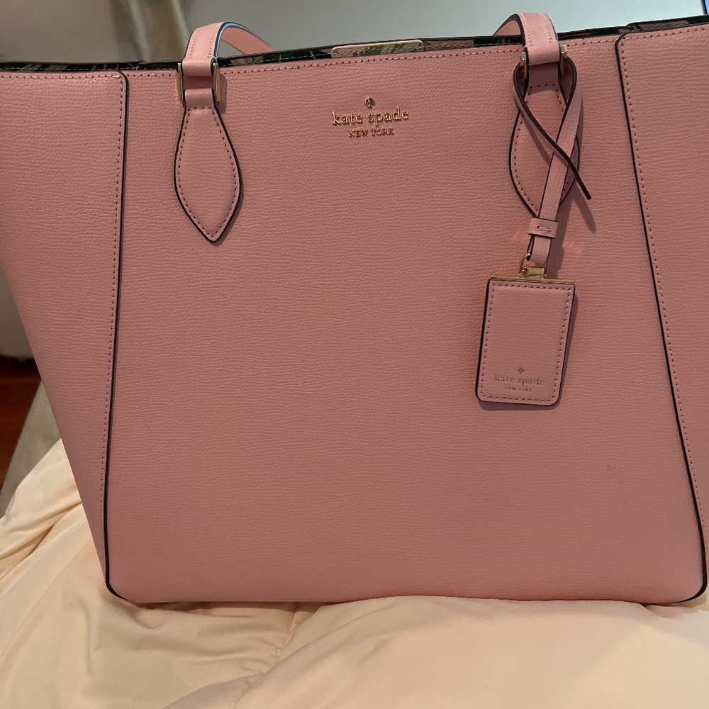 Kate Spade extra large soft leather tote.